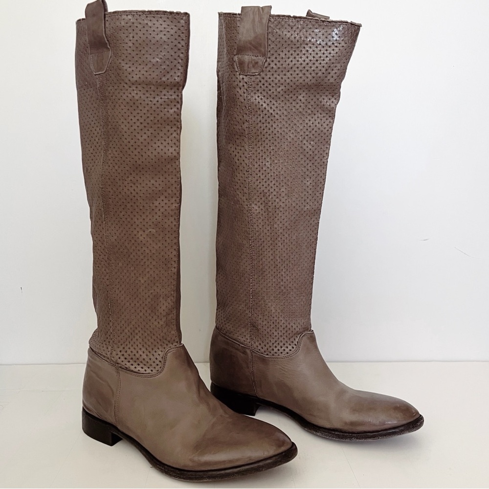 Vero Cuoio Taupe Over the Knee Boots